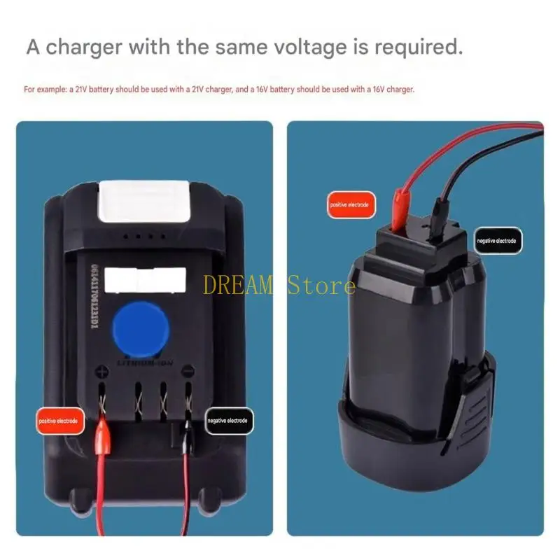 Dc5521 Male C45 Battery Charging Wire for Tool Battery Like Leveler 12V to 42V Best Sale