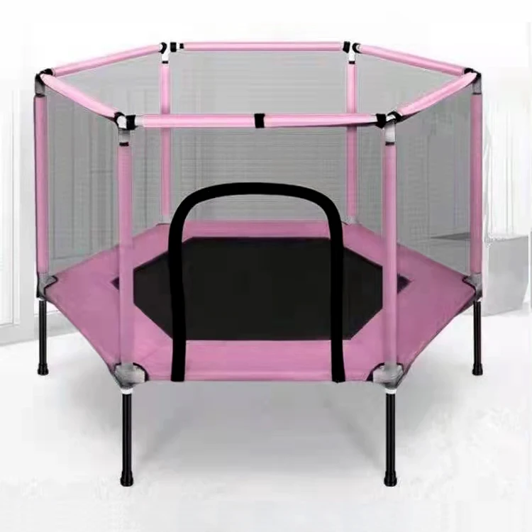 Cheap price kids trampoline sport indoor children jumping bed trampoline