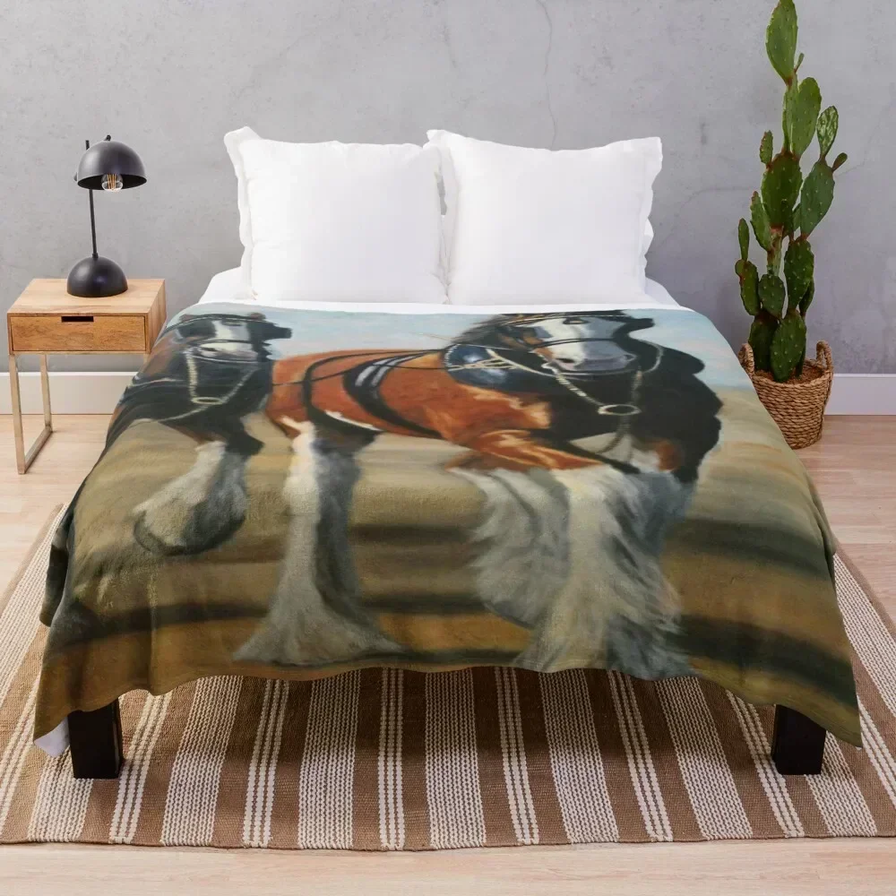 

clydesdale heavy horse. Throw Blanket Baby Blankets Sofas Of Decoration Fashion Sofas Decorative Sofas Blankets