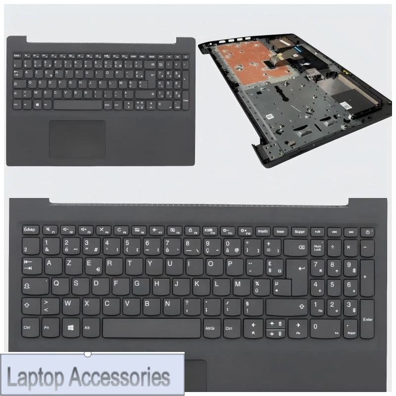 

FR French Keyboard IG TEX Upper Case Palmrest Shell Cover For Ideapad V15 S145 340C 15 API IIL IWL AST IKB IGM ADA 5CB0W44943