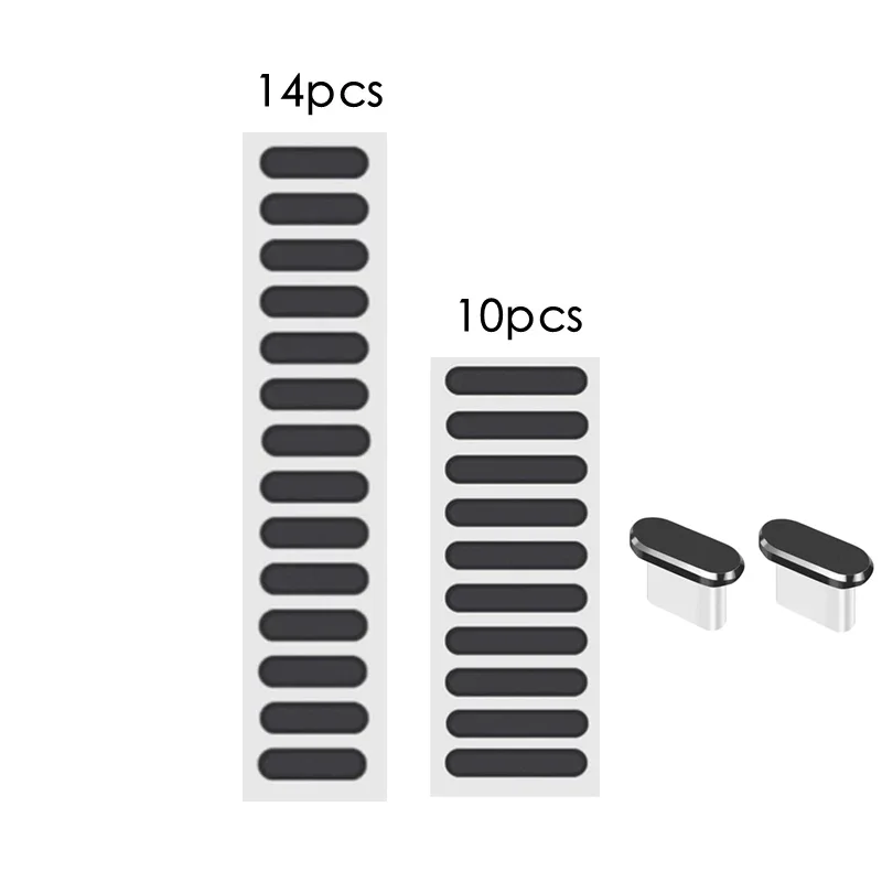 Universele Stof Plug Telefoon Stofdicht Netto Sticker Luidspreker Oortelefoon Netto Stofdicht Mesh Voor iPhone 16 15 Telefoons Poort Protector film