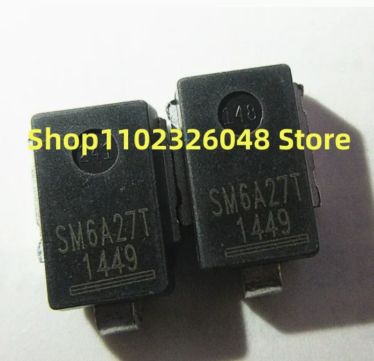 10PCS  SM8A27T SM6A27T  SM5A27T Car Computer Board Voltage Control 12V Diode DO-218  IN STOCK