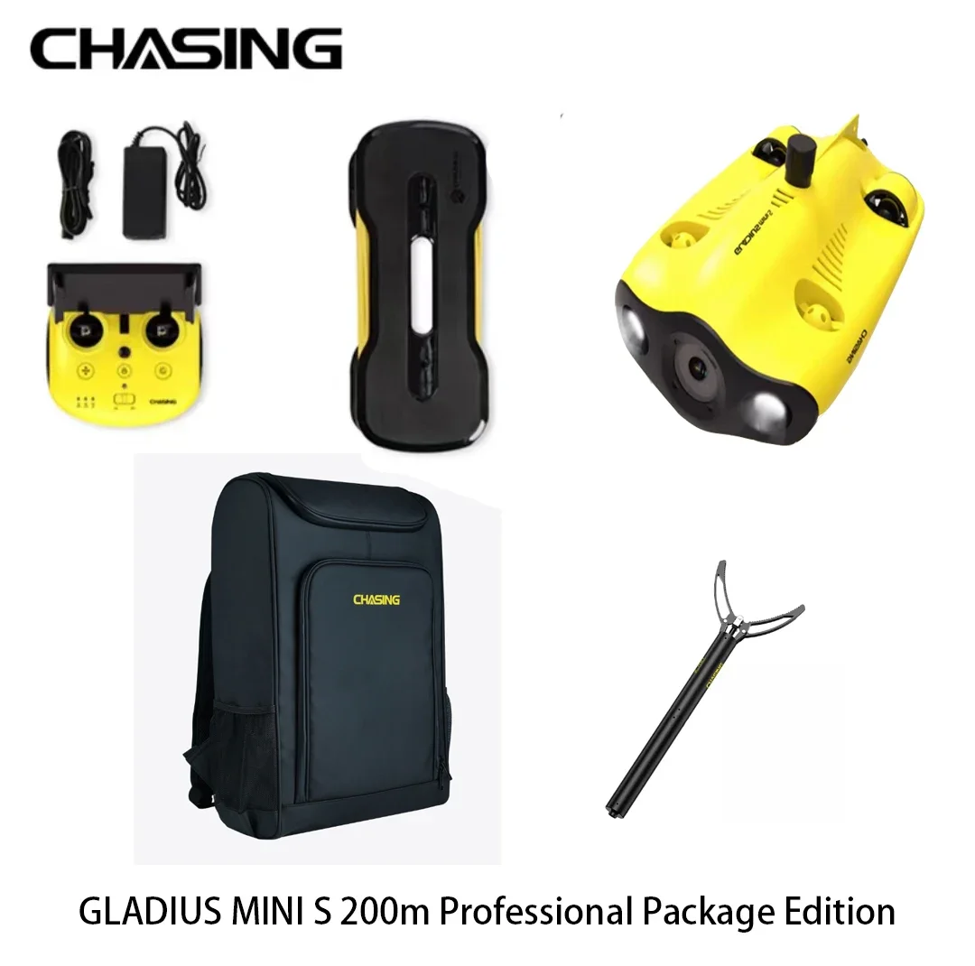 CHASING Mini S Unmanned RC Drone With 4K UHD Camera 2x4800mAh Battery With A Range Of 4 Hours Underwater Drones Camera