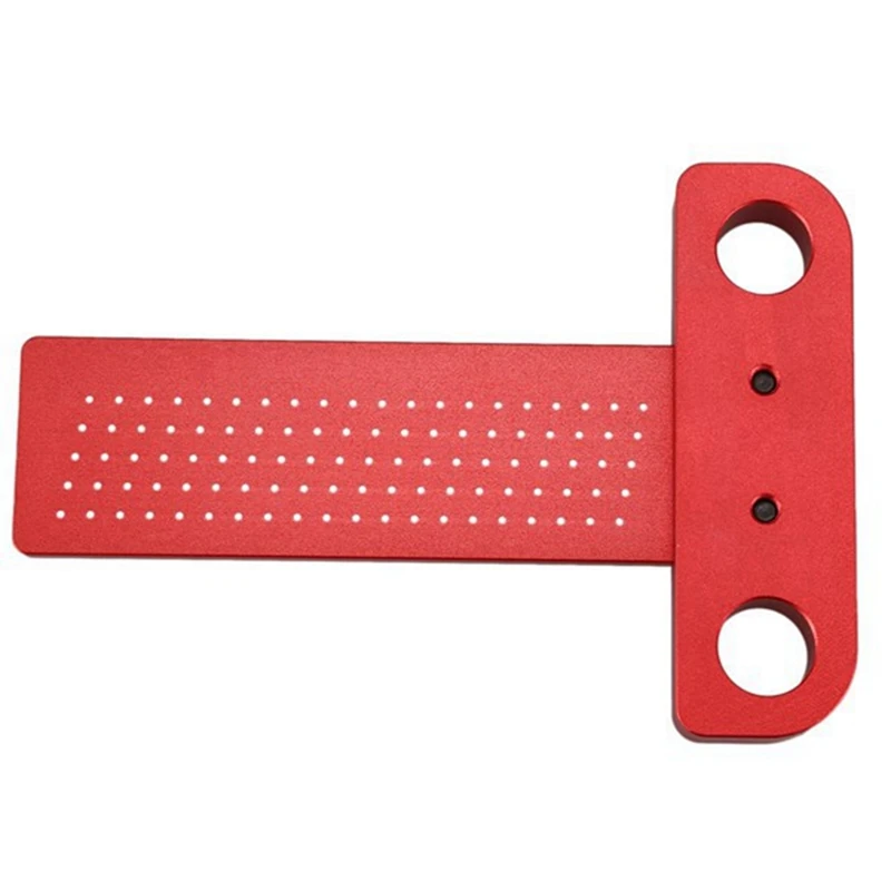 A73E-Woodworking Scribe T100 Hole Scribe T-Type Ruler Hole Scribing Ruler Line Drawing Marking Gauge DIY Measuring Tools