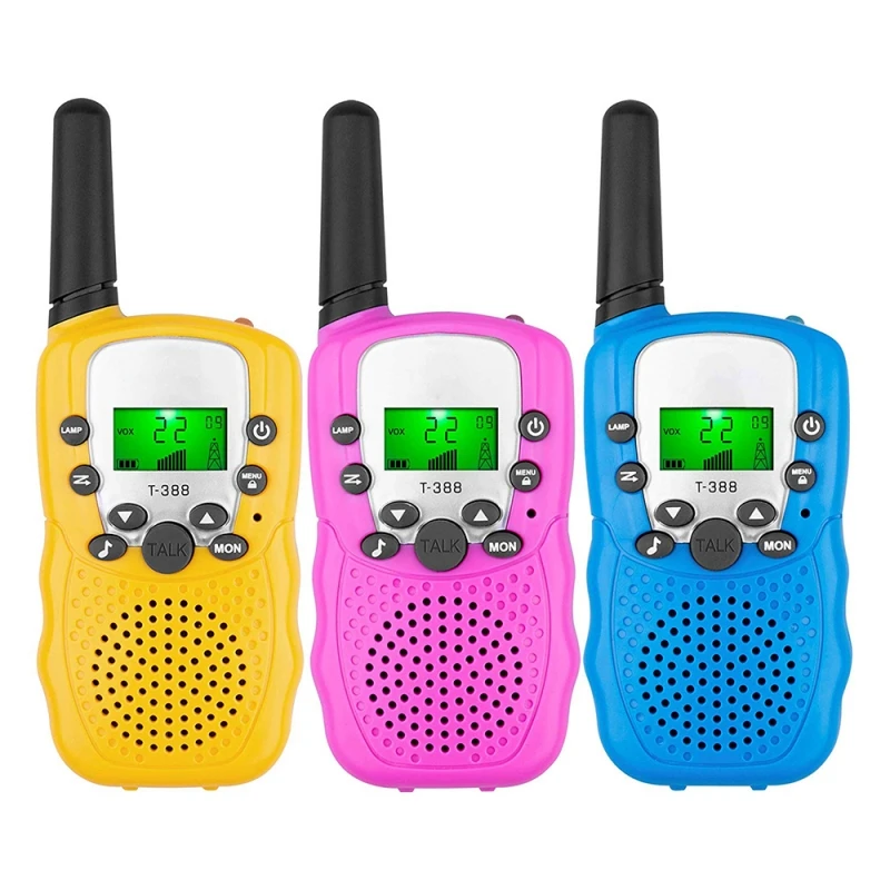 Mini walkie-talkie de interacción entre padres e hijos para niños, Walkie Talkie de mano para jugar al aire libre, juguete de llamada inalámbrica, nuevo regalo de Navidad