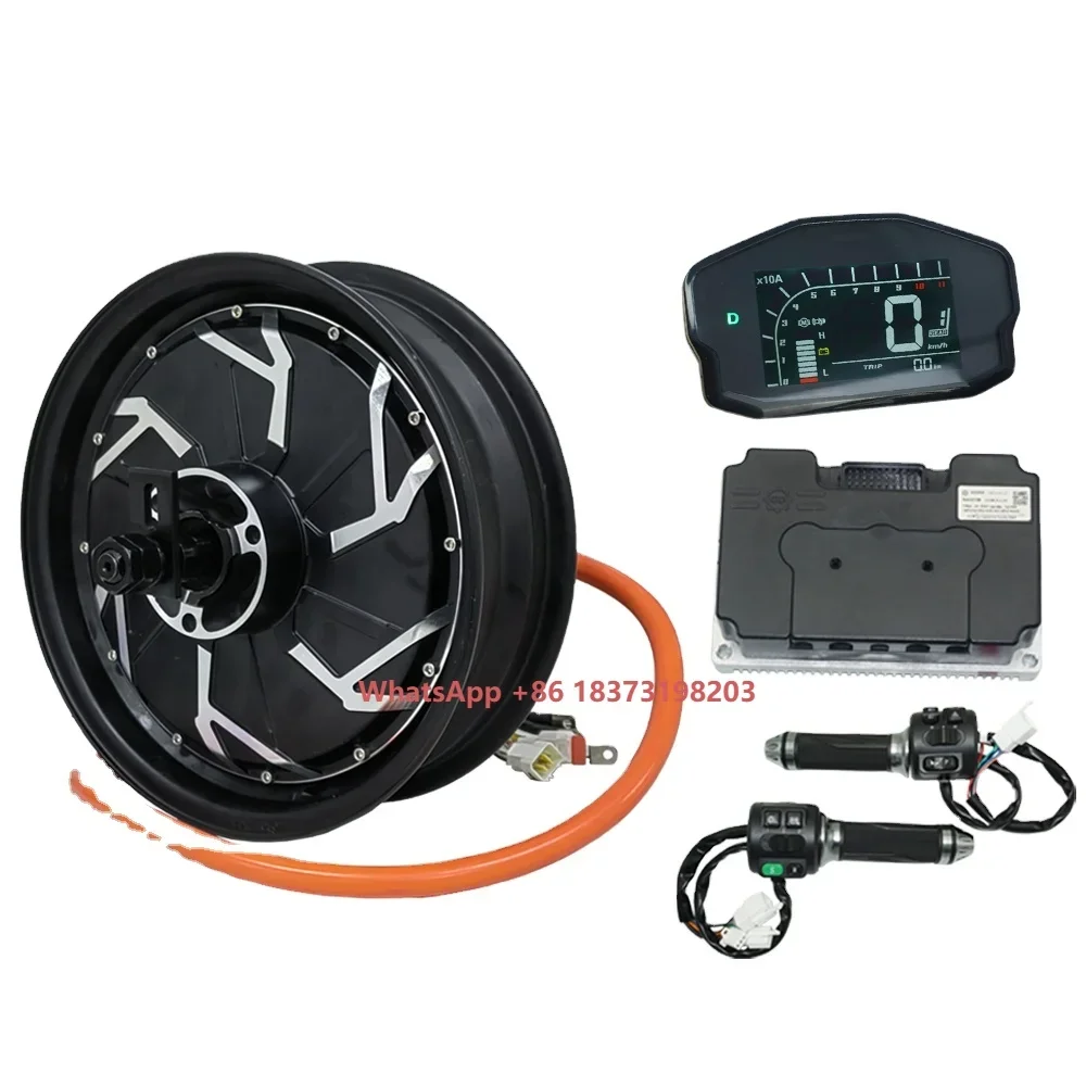 

Комплект для переоборудования контроллера QS ND72680, 5000 Вт, V4, 48 В, 100 км/ч, 72 В, 150 км/ч, мотор-концентратор для нового электрического мотоцикла, 12*3,5 дюйма