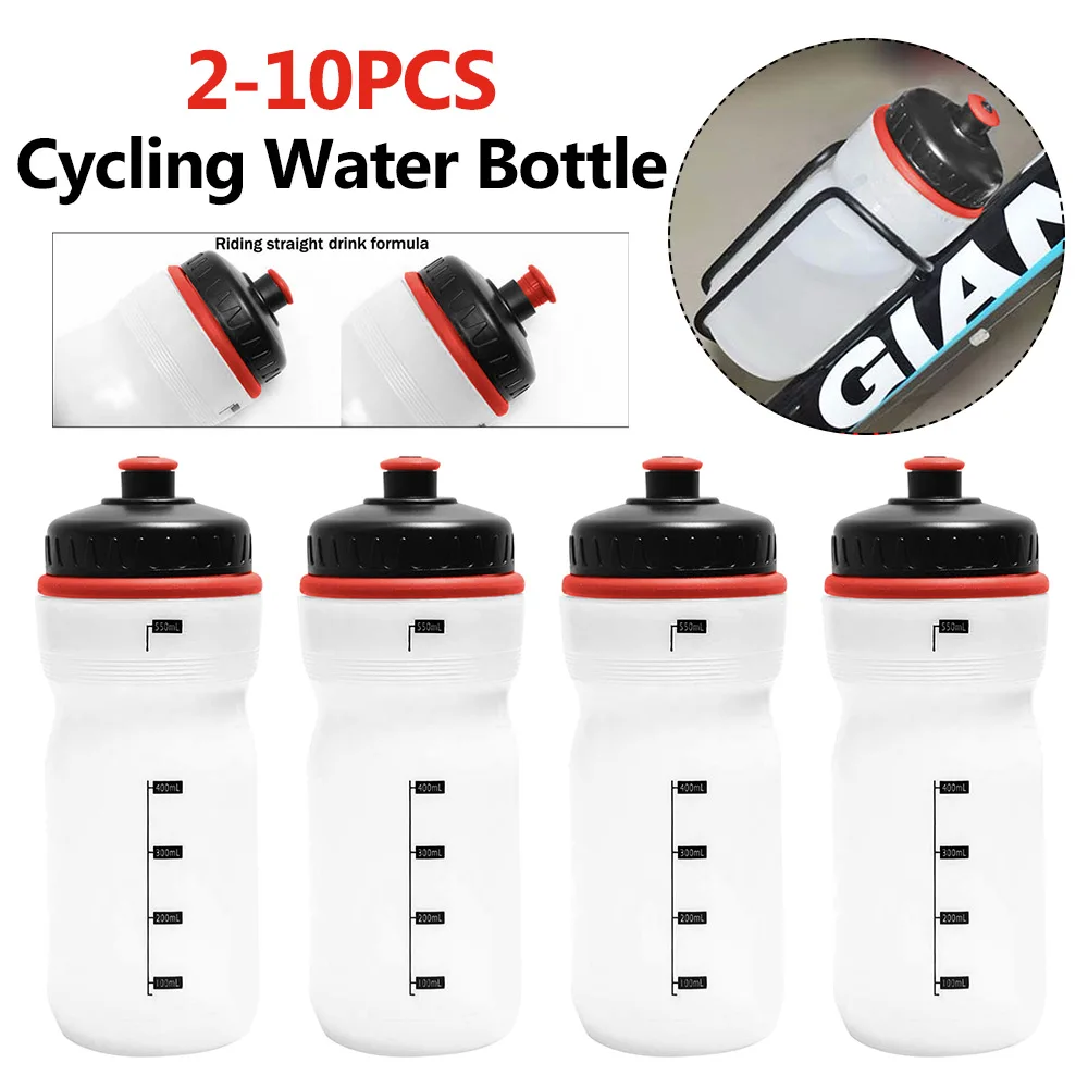 550ML Mountain Bike Water Drink Bottle Portable MTB Road Bicycle Cycling Bottle Leak Proof Lightweight for Sports Running Riding