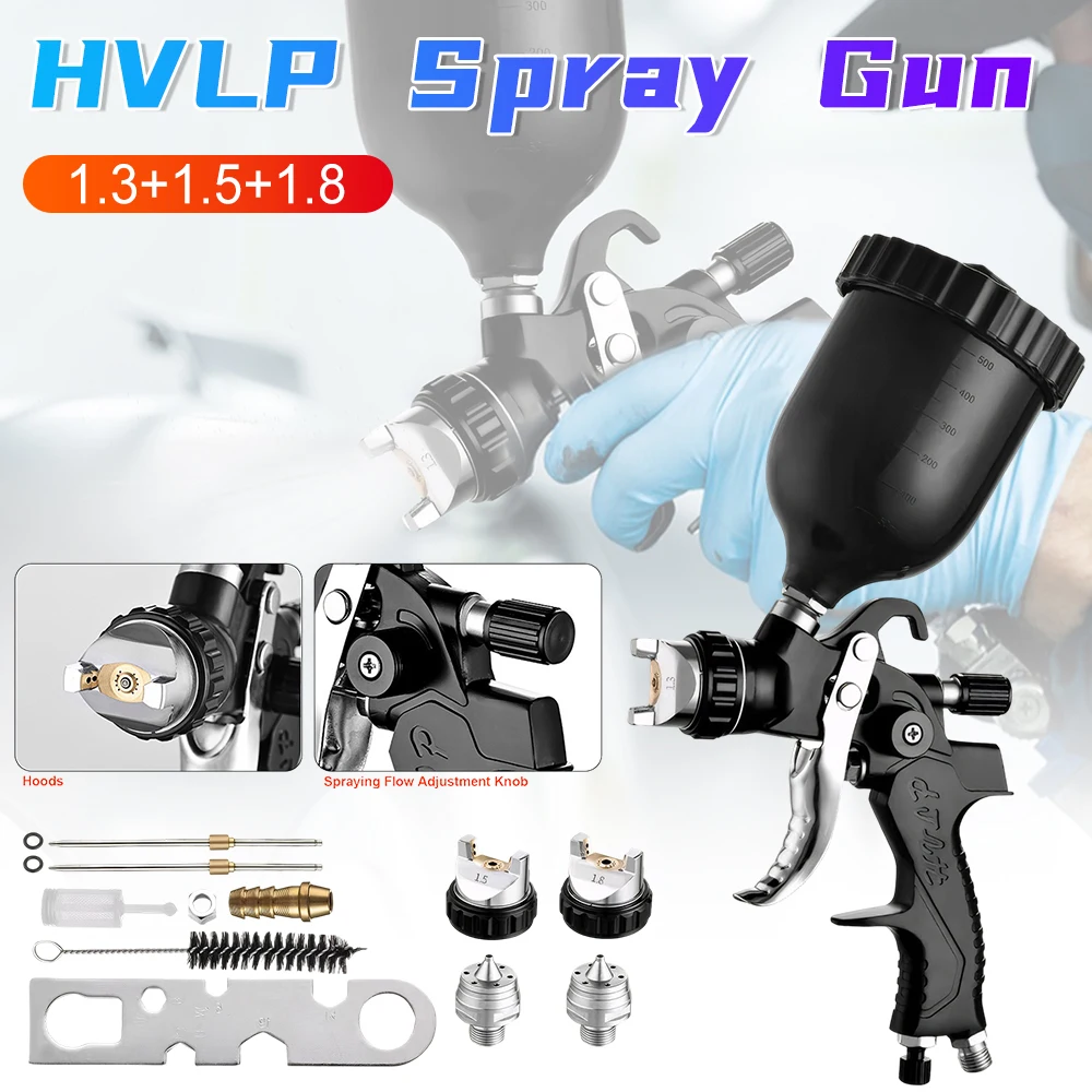 

Professional Air Paint Spray Gun for Car Painting Repair Spraying Gun High Atomization Pneumatic Sprayer for Car Furniture Metal