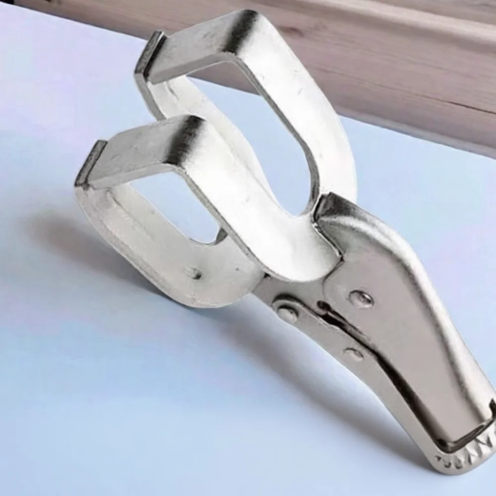 Welding Pipe Clamp Lock Pliers Metal U Shape Fixing Fixture Adjustable Locking Tool Professional Pipe Alignment Welding Helper