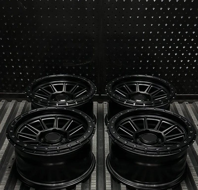 Off Road Car Rim Wheel Fitments Wheels 20 18 17 Inch Customize Rim Deep Lip Real Beadlock Passenger Wheels