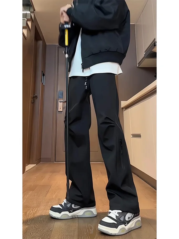 

Мужские брюки для альпинизма с флисовой подкладкой, прямого кроя, водонепроницаемые, ветрозащитные, морозостойкие, для снежной местности, температура до -40°C, Северо-Восток Китай