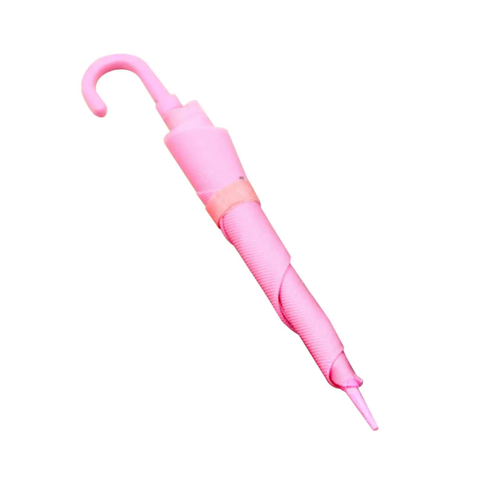 3x Dollhouse Miniature Umbrella Cute Doll Umbrella, DIY Craft, Mini Umbrella Model 1:6 1:12 Scale for Fairy Garden Decoration