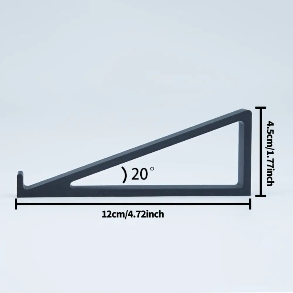 1 paio di nuovi accessori per supporto rialzato per tastiera portatile Supporto per monitor angolare per tastiera rialzata in plastica per tastiera per computer