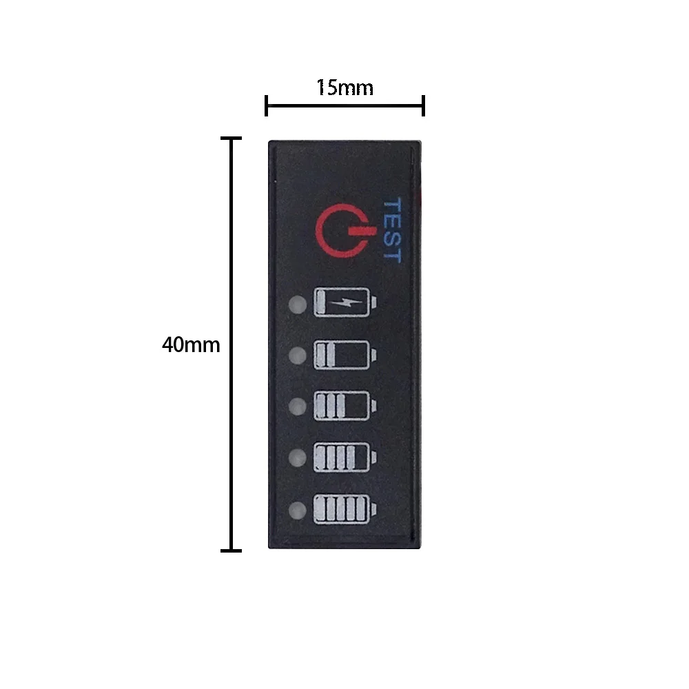 Inteligentny akumulator wyświetlacz bateria litowa wskaźnik poziomu 18650 Lipo-jonowy Tester ładowania płyty 1S-7S 3.7-25.2V