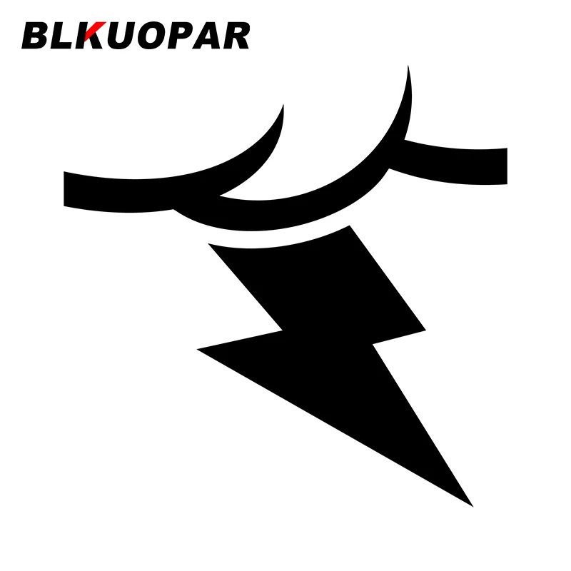 BLKUOPAR For Lightning Storm Car Stickers Waterproof Creative Decals Graffiti Cartoon Laptop Helmet Skateboard Decor Car Goods