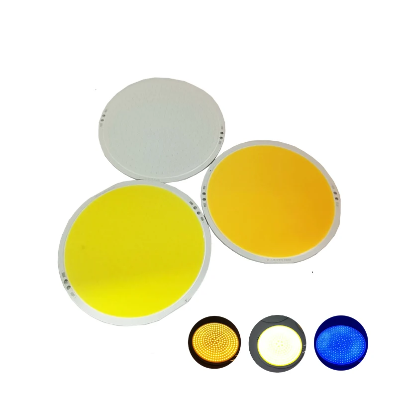 108mm 12V 50W Round COB High Power Led Aluminum Panel Highlight Decorative Light Source