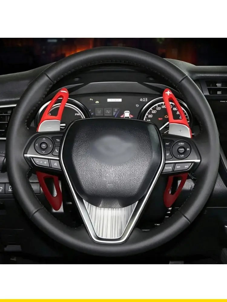 SZCH Left and Right Metal Steering Wheel Gear Extension Covers with and Minus Symbols for Matching Listed Car Models