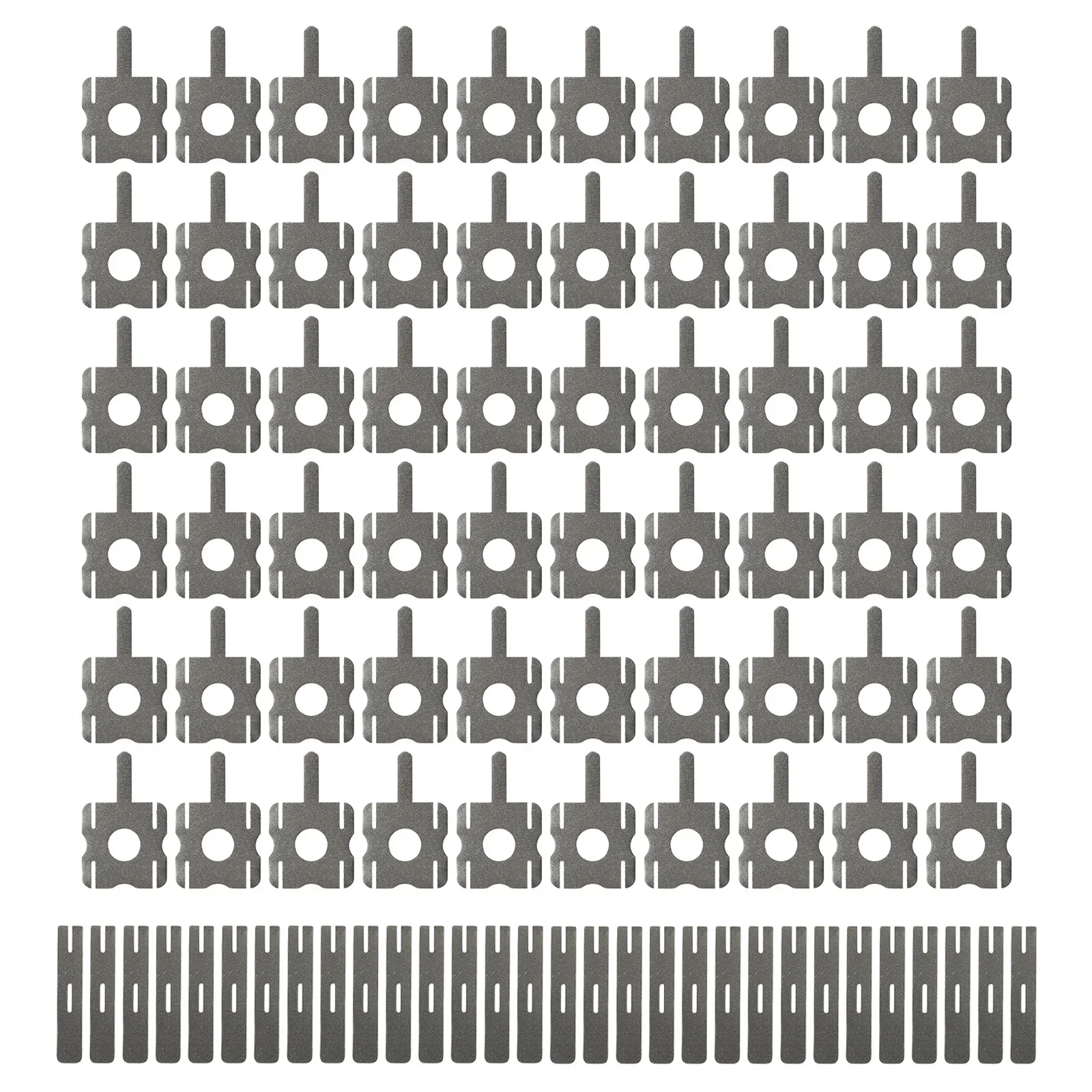 Imagem -03 - Y-shaped Nickel Plated Steel Strip Battery Plating Folha de Níquel Strap Strip Bateria Spot Weld 90 Pcs