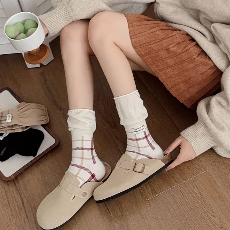 新しいバレエスレミッドカーフ薄い女性のソス春夏花柄レースデザイン快適な通気性のある綿レギンスカジュアルウェア用