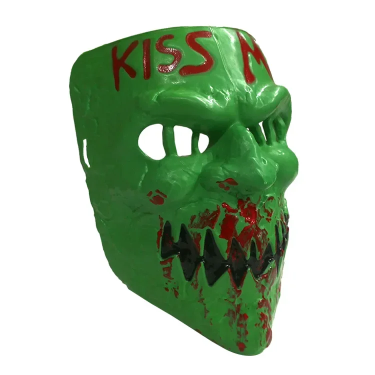 Graffiti töten mich Maske Smiley-Maske menschliche Entfernung Plan Maske alte Männer und Frauen küssen mich Maske Halloween-Maske Voll gesicht Cosplay-Maske – Detail 30