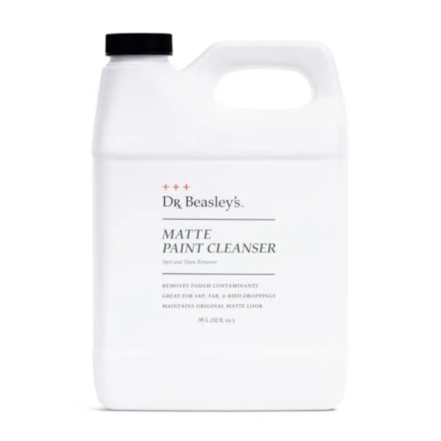 

Средство для очистки матовых поверхностей автомобилей - безопасно удаляет жир, сильные загрязнения, соки деревьев с всех матовых, сатиновых и глянцевых поверхностей, 32 унции.