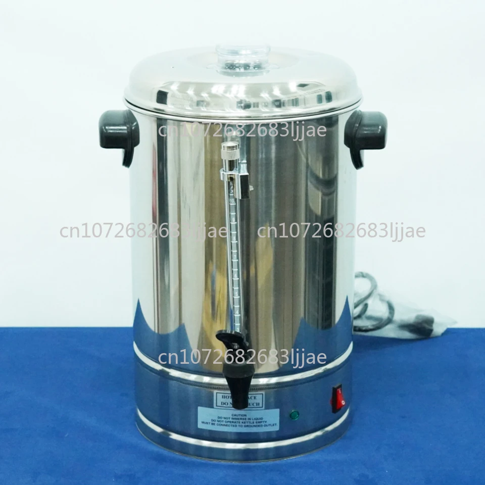 CP10A Commercial Grade Stainless Steel Percolate Coffee Maker Hot Water Urn for Catering, 10 L