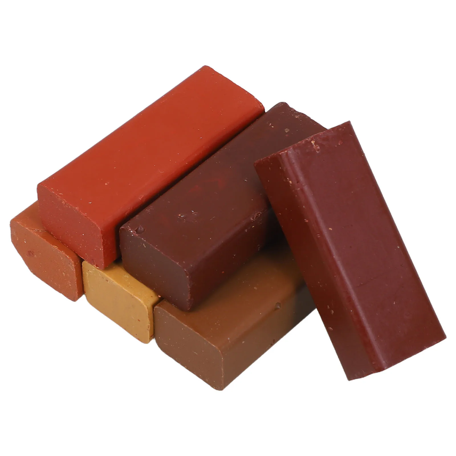 

6Pcs Wood Floor Repair Wax Crayons Super Hard Block for Furniture Touch-Ups Fill Scratches Nail Holes Wood Repair Sticks