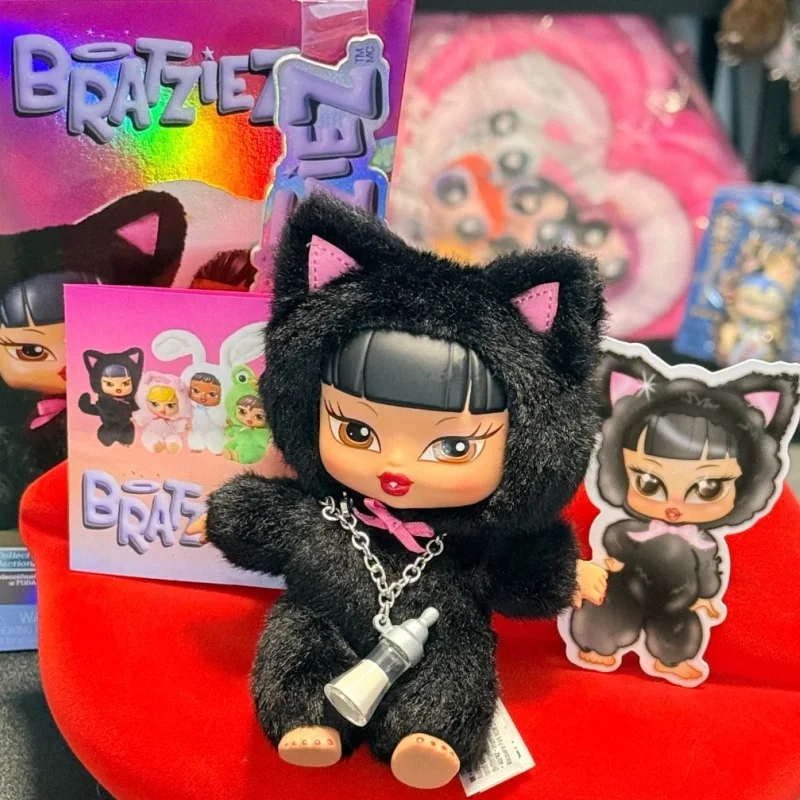 

Original Miniverse Bratz Iconz Dolls Series Plush Pendant Blind Box Bag Charm Keychain Cute Doll Ornament Collect Toy Gifts