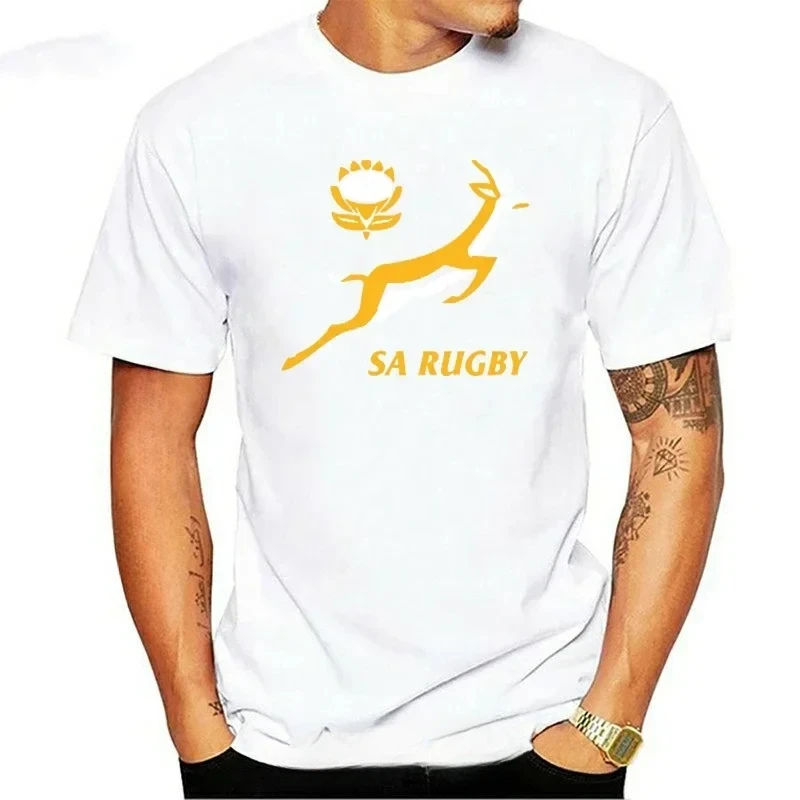 SPRINGBOK RUGBY SOUTH AFRICA Unisex T Shirt  2024 NEW Men Short Sleeve Tshirt  COTTON  graphic t shirts  t shirt for men