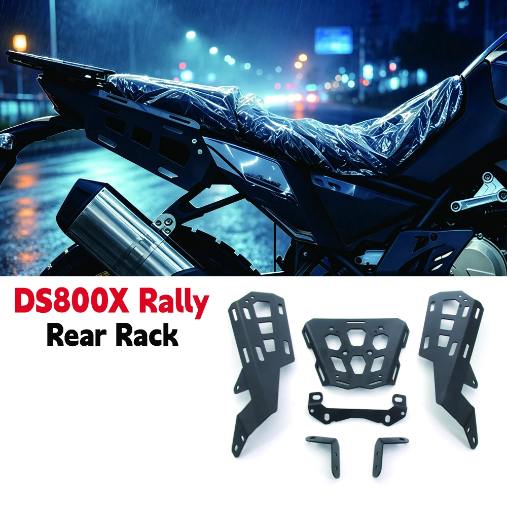 Motorcycle Accessories For VOGE DS800 Rally DS800X Rear Rack Enlargement Luggage Rails Side luggage Bracket DS 800X DS 800X