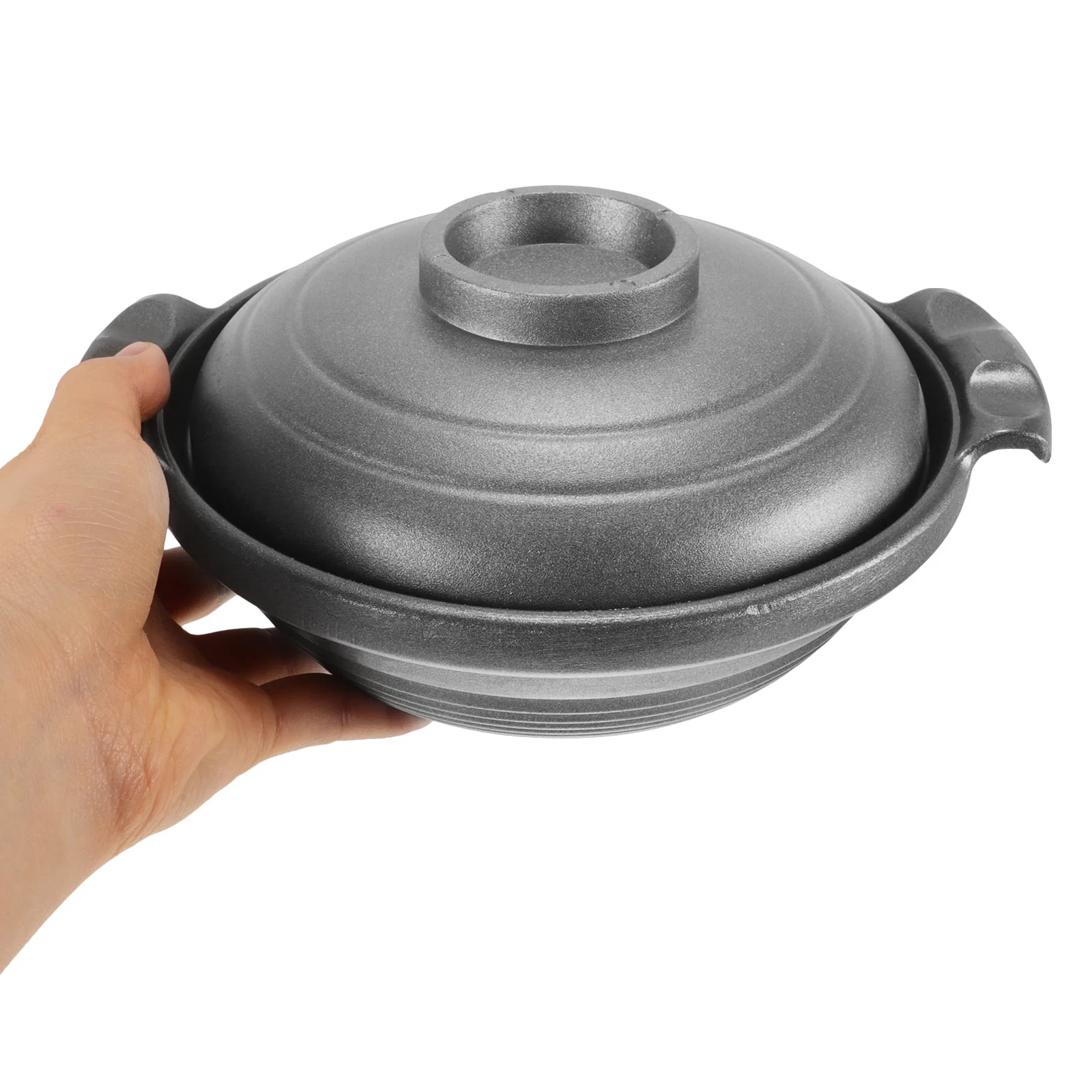 

Ceramic Casserole Pot Double Handles Lid Cooking Pot for Stove Top Soup Stew Braising Kitchen Cookware Kitchen Cookware