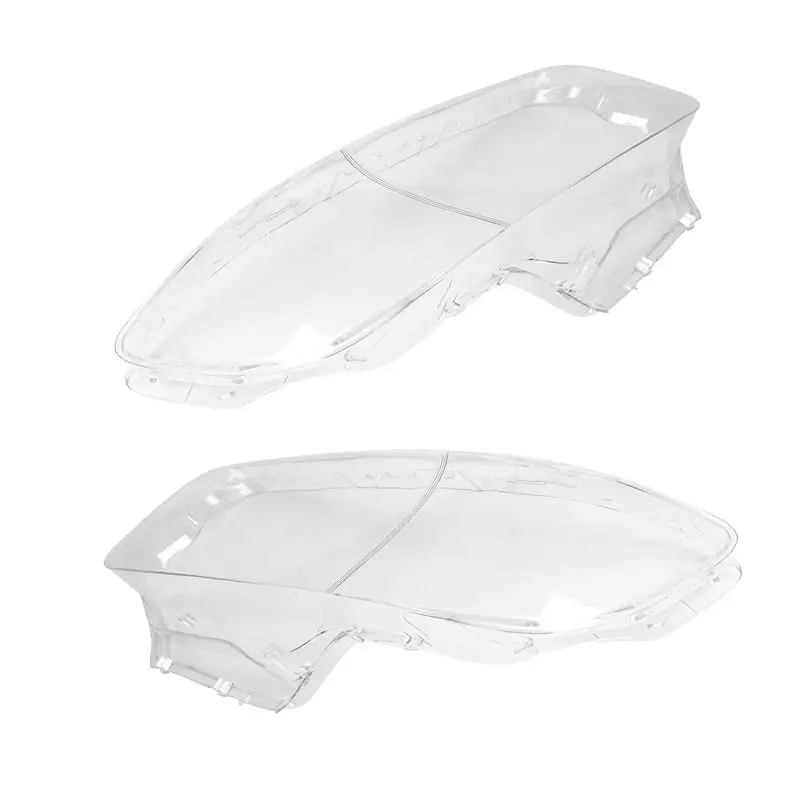

ABTU-1Pair Car Front Head Light Lamp Lens Cover Head Light Shell Lamp Hoods For Subaru Forester 2006-2008 SU2503119 SU2502119