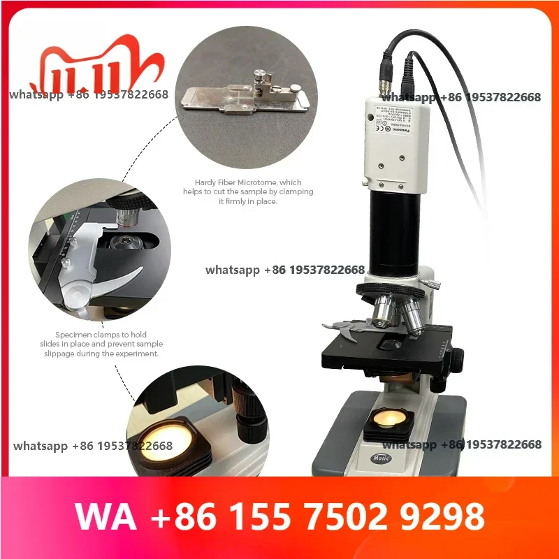 Fiber Fineness Diameter Measurement Equipment Anasis Tester For Animal Chemical Cotton Hemp Fiber