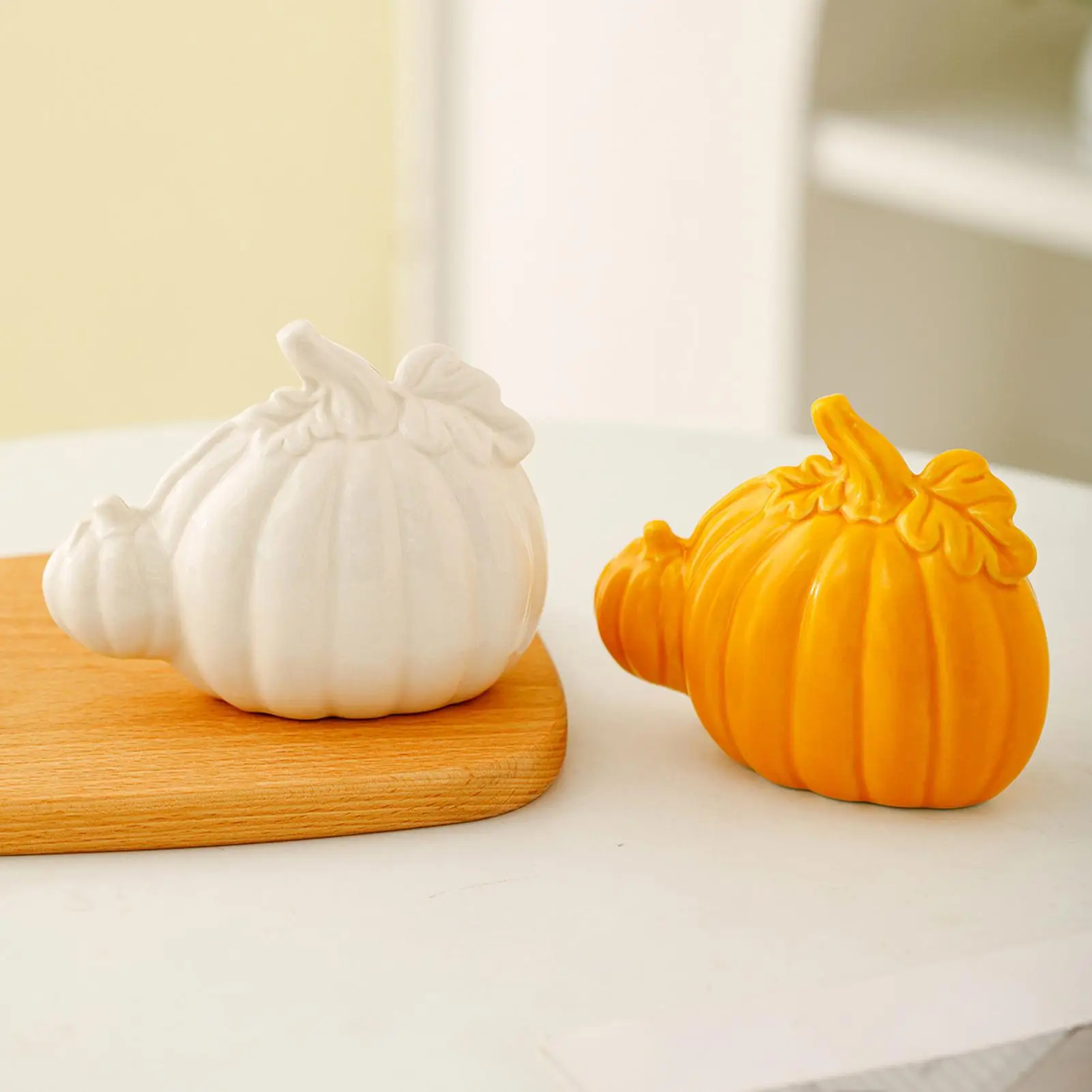

Pumpkins For Decorating Ceramic Halloween Pumpkins Fall Decor Small Figurines Thanksgiving Halloween Decorations For Indoor