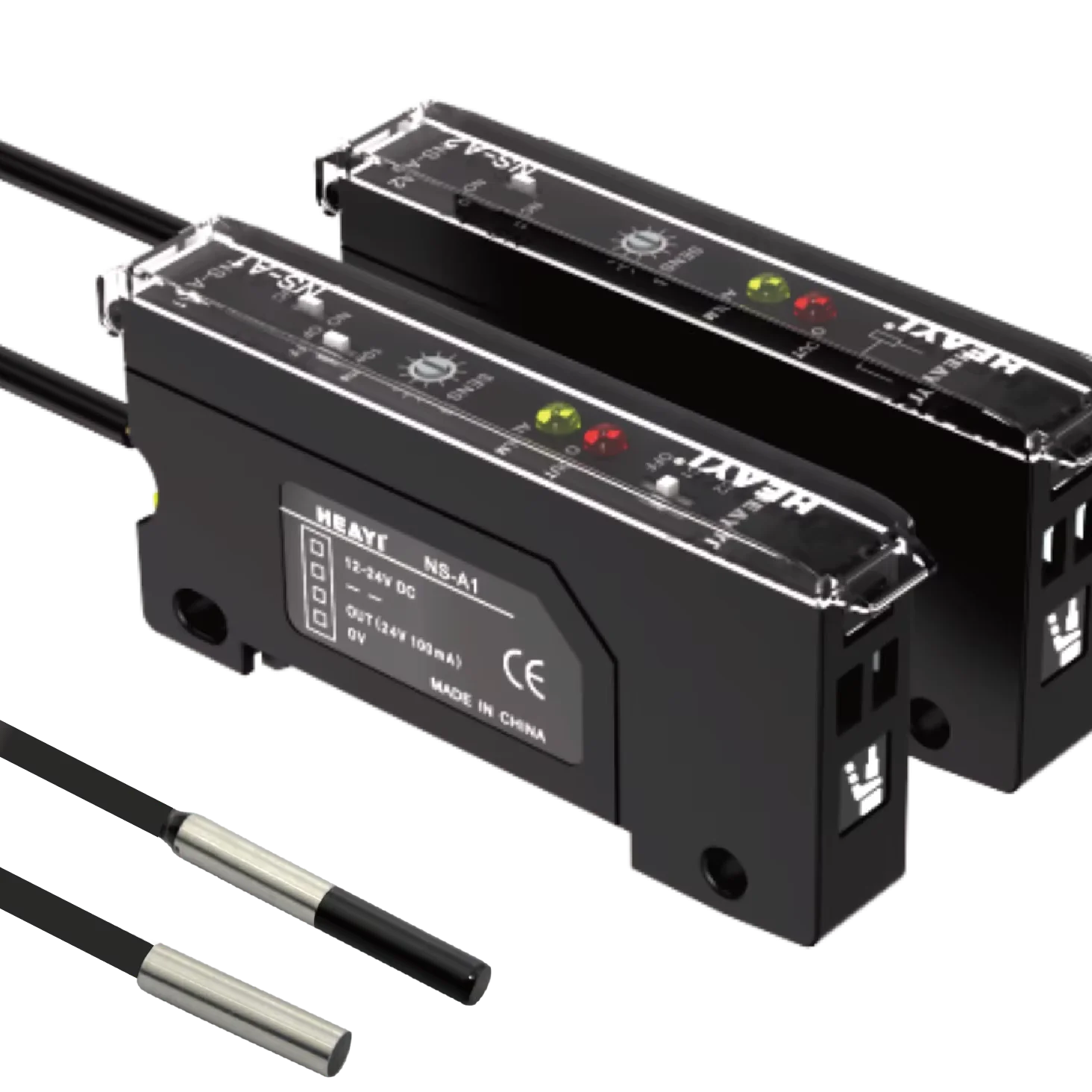M12 Zylindrischer optischer Sensor NPN Normalerweise geschlossener induktiver Näherungsschalter DC 10–30 V, nicht abschirmbar, effektive Erkennungsentfernung