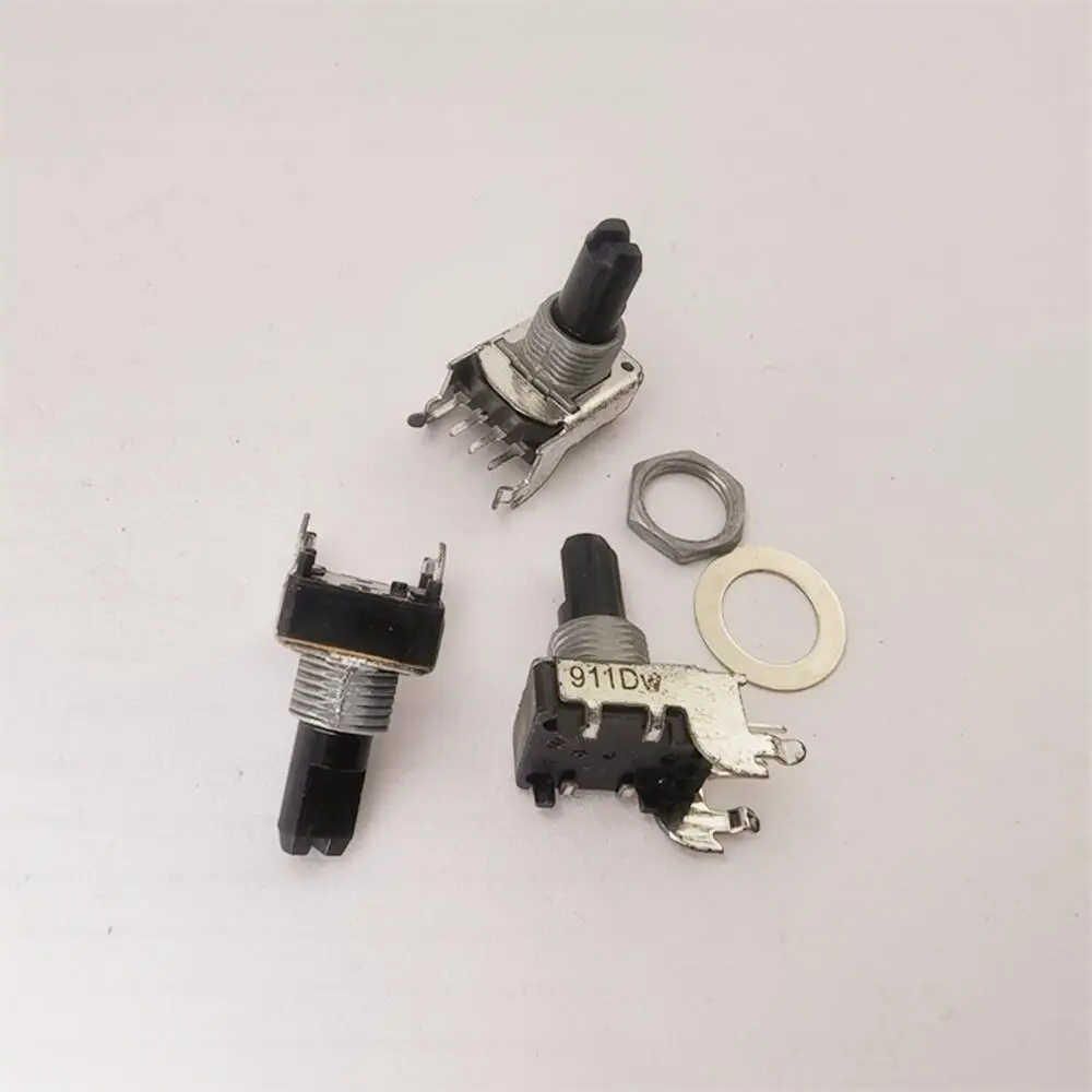 Original New 100% 142 Type horizontal single potentiometer 4pin A1M B1M D1M handle with thread length 15MMF (SWITCH)