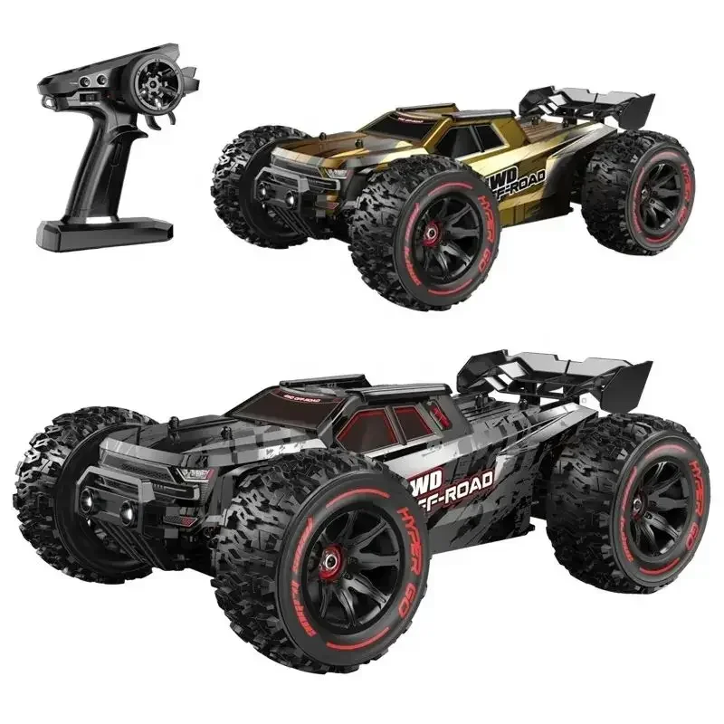 Original MJX 14210 RC Car 4WD 1/14 Brushless Motor Remote Control Car Hyper Go Off-Road Racing Desert Drift High Speed Truck