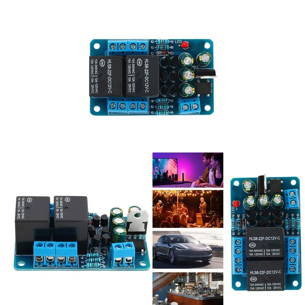  DIY Speaker Protections For Sound Projects Featuring Start Delay Protections