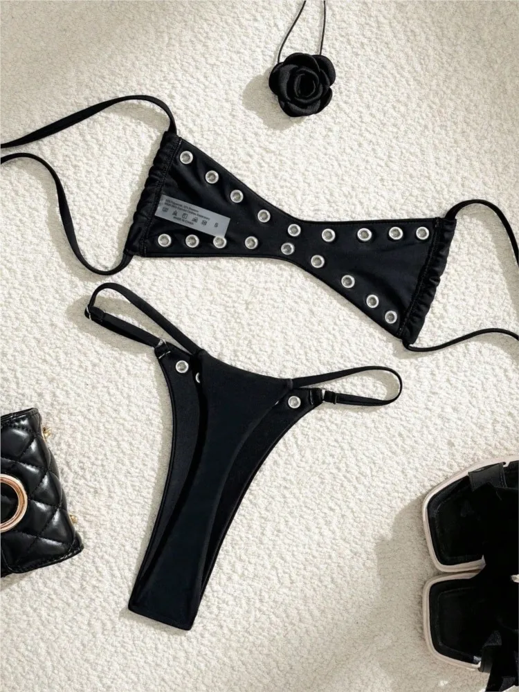 Costumi da bagno Donna Costume da bagno Bikini sexy Nuovo bikini push up Set Costume da bagno brasiliano Donna Beachwear Biquini Abiti a due pezzi 2026