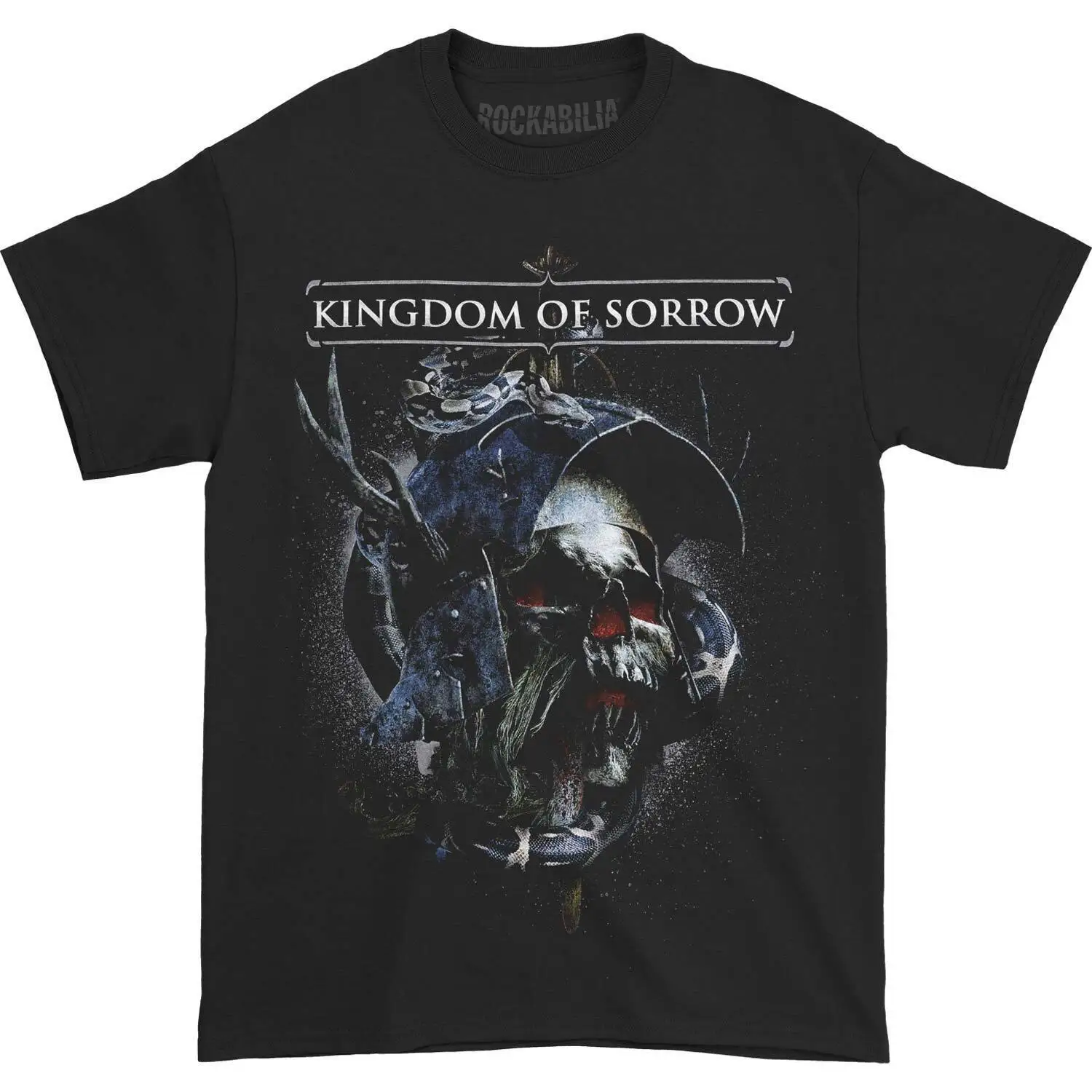 Men'S Kingdom Of Sorrow Behind T Shirt Small Black