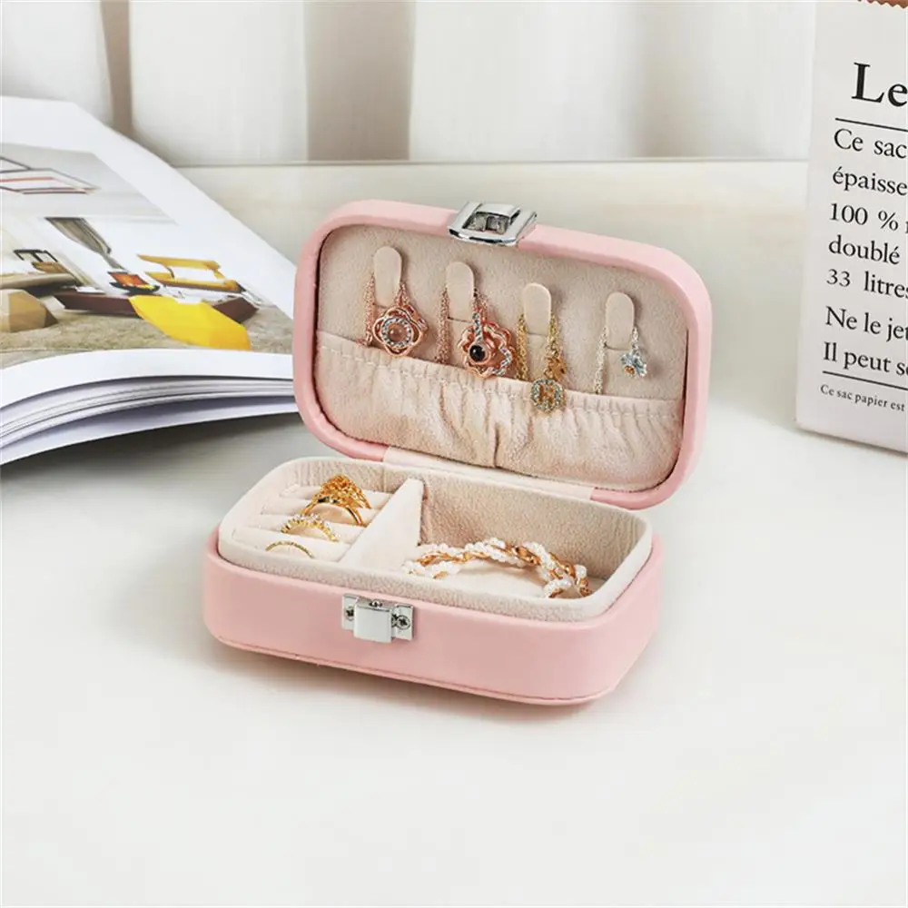Locket Necklace Box Versatile Convenient Exquisite Innovative Compact Trendy Durable Jewelry Case Perfect Gift Portable Storage