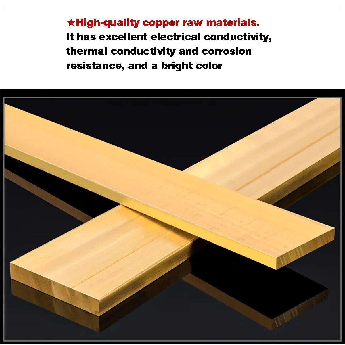 

H59 Brass Square Rod / Brass Plate Thickness 2mm-32mm