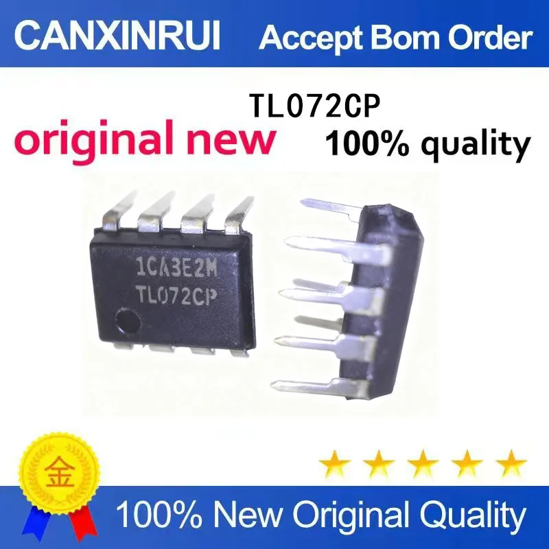 (5-100 Pieces)New stock TL072CP DIP-8