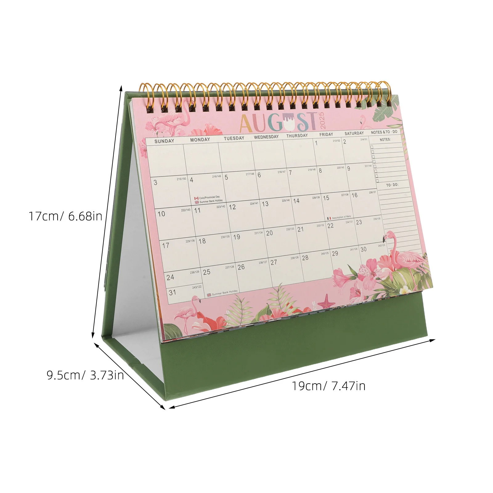 Minimalist Mini Desk Calendar 2026 Small Standing Flip Calendar Thick Paper For Office Home Decor Desktop Decoration