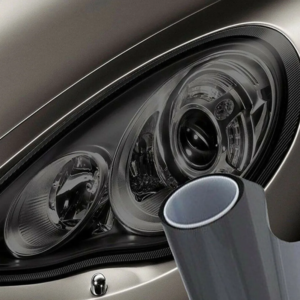 

40cm x 150cm Car light Film Decal Foglights For Headlight Light Black PVC Sticker Taillight Accessory Practical