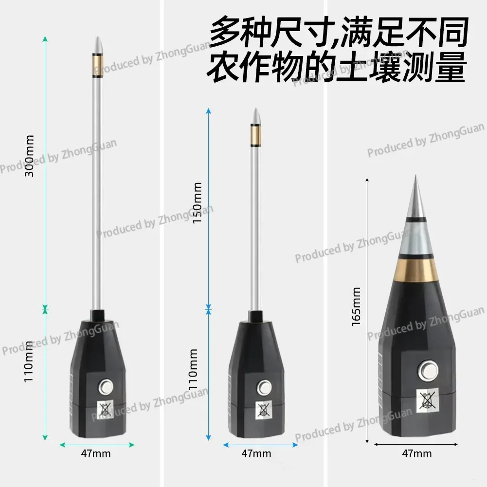 Handheld Japanese High-precision Two-in-one Soil Detector PH PH Soil Moisture Moisture Non-EC Detector