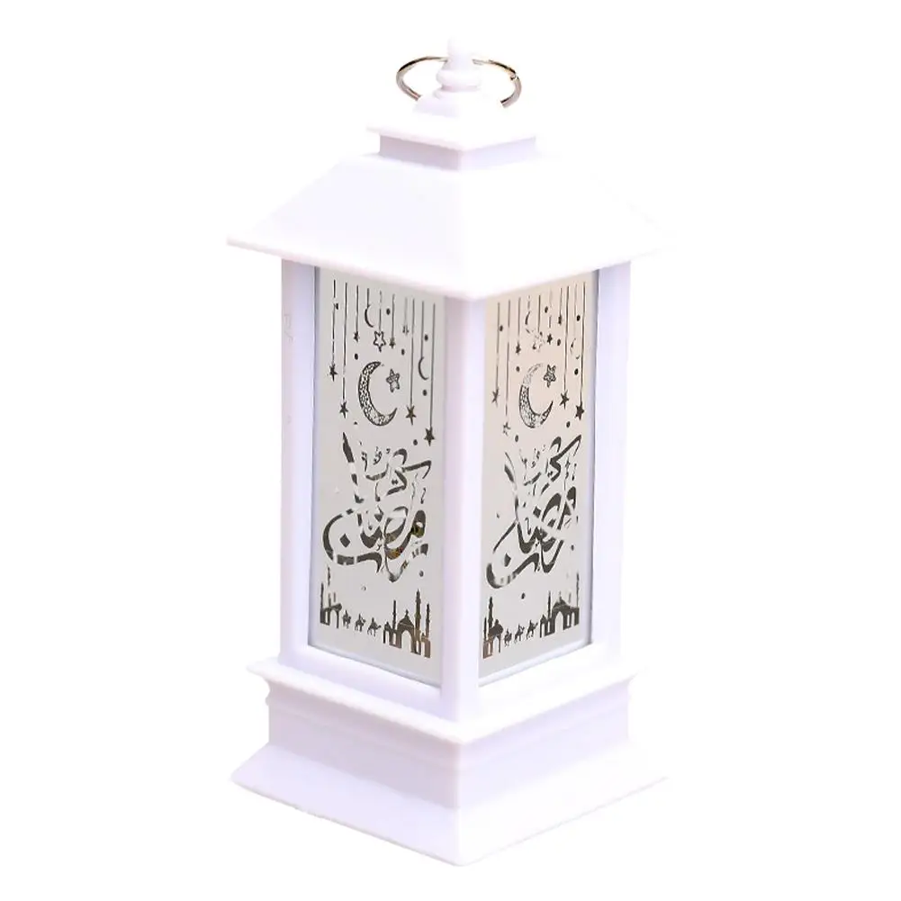 Lámpara Led Eid Mubarak para decoración de mesa, farol de Ramadán, adorno decorativo, centro de mesa, fiesta islámica, festival musulmán, E1f8