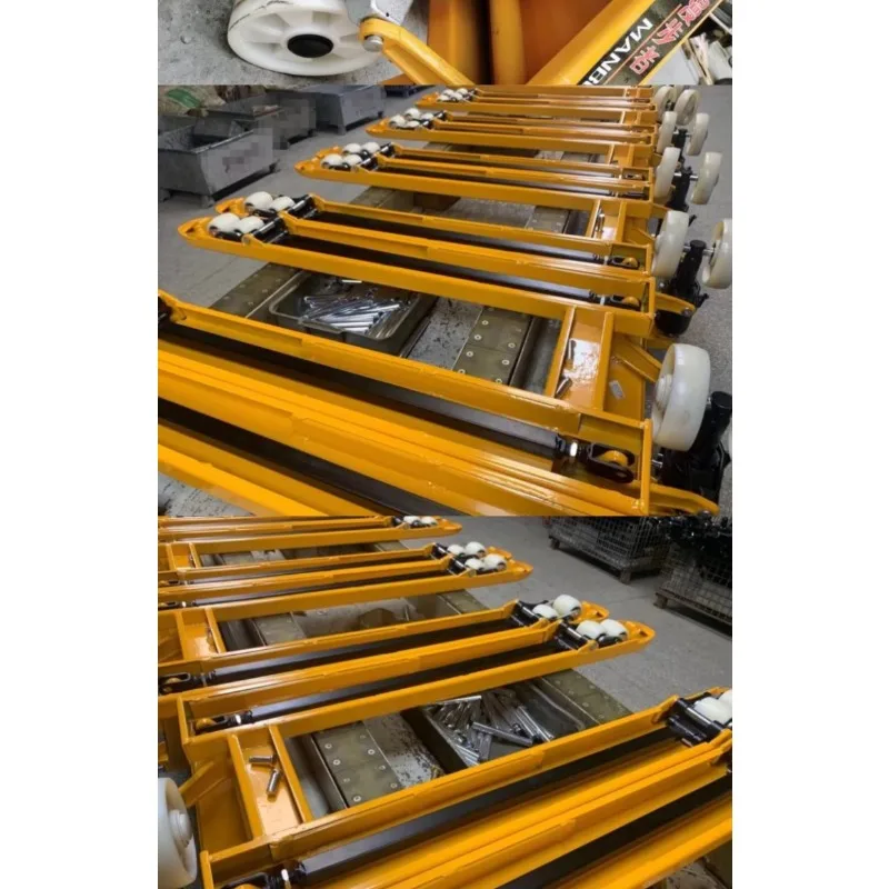 Portable Manual Scissor Forklift Pallet Jack 2/3/5 Ton Hand Truck for Transporting Goods