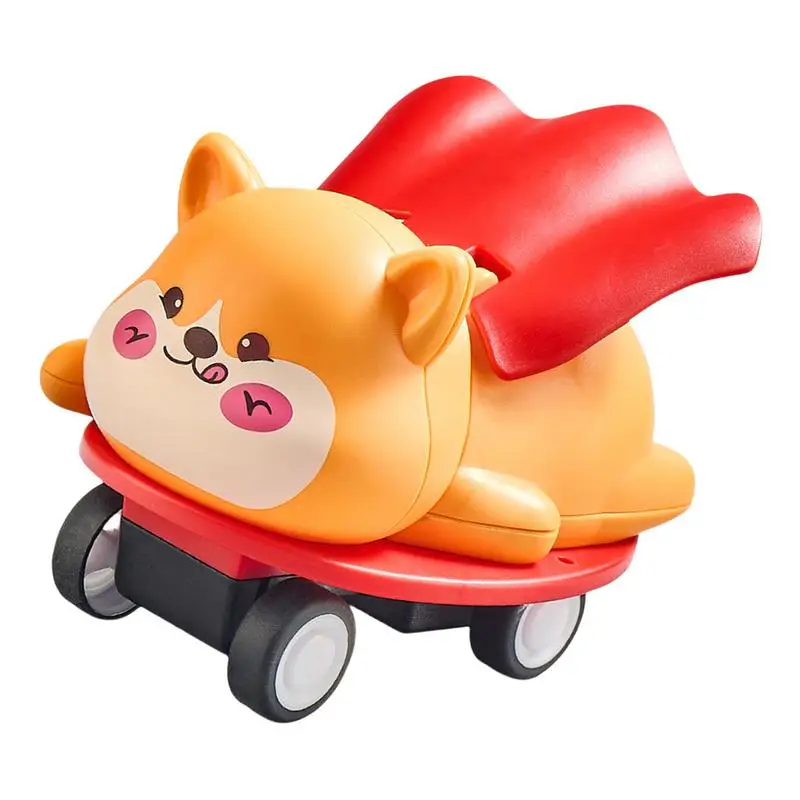 

Pull Toys For Toddler 1-3 Cute Cartoon Scooter Toys Sports And Leisure Game For Boys Girls Family Thanksgiving Christmas