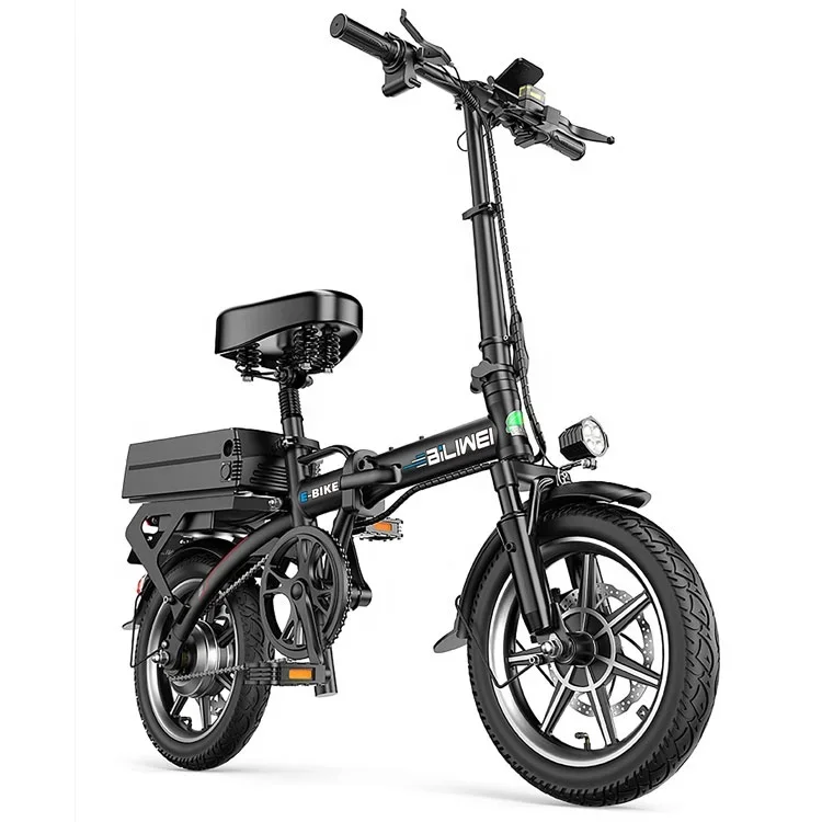 48V 20AH 70-80KM City Electric Bike For Adults Foldable Removable Battery Scooter Ebike Folding Mini Bicycle